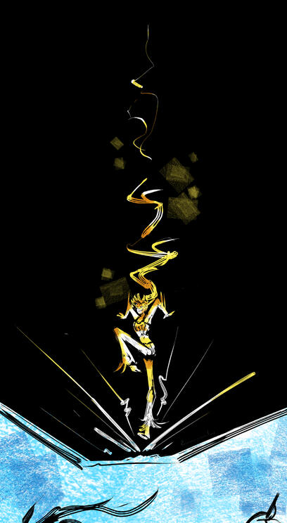 Lightning strikes thrice