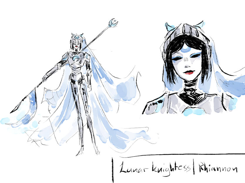 Lunar knightess