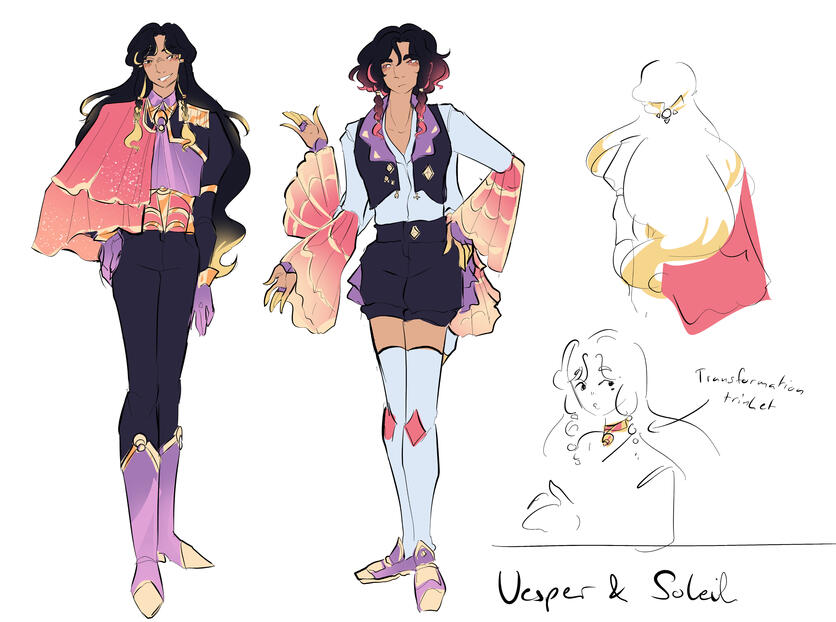 Star Chevaliers | Vesper and Soleil